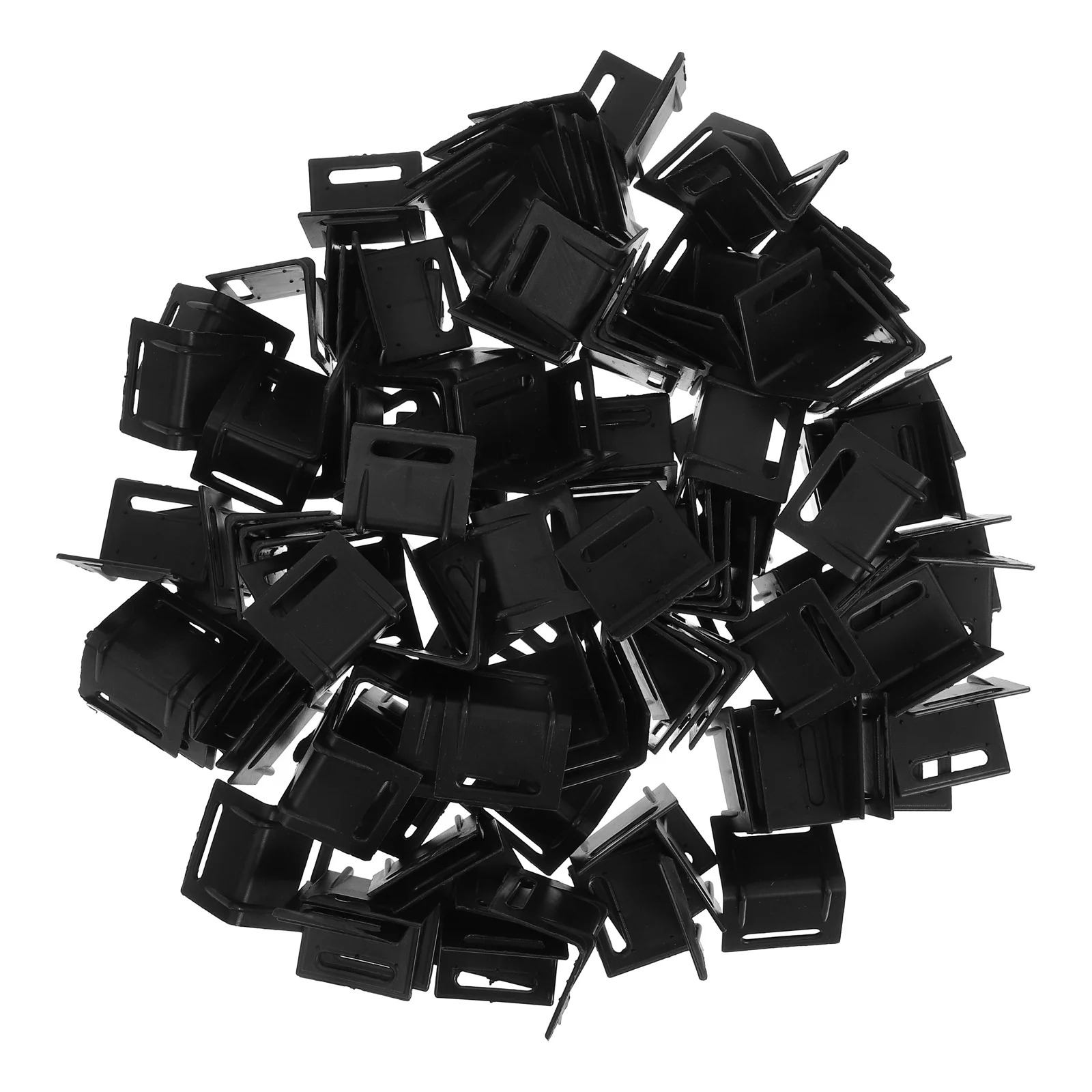 

100Pcs Plastic Cargo Protector Triangular Corner Guard Stable Strap Edge Protector for Truck Cargo Load Transport Securing