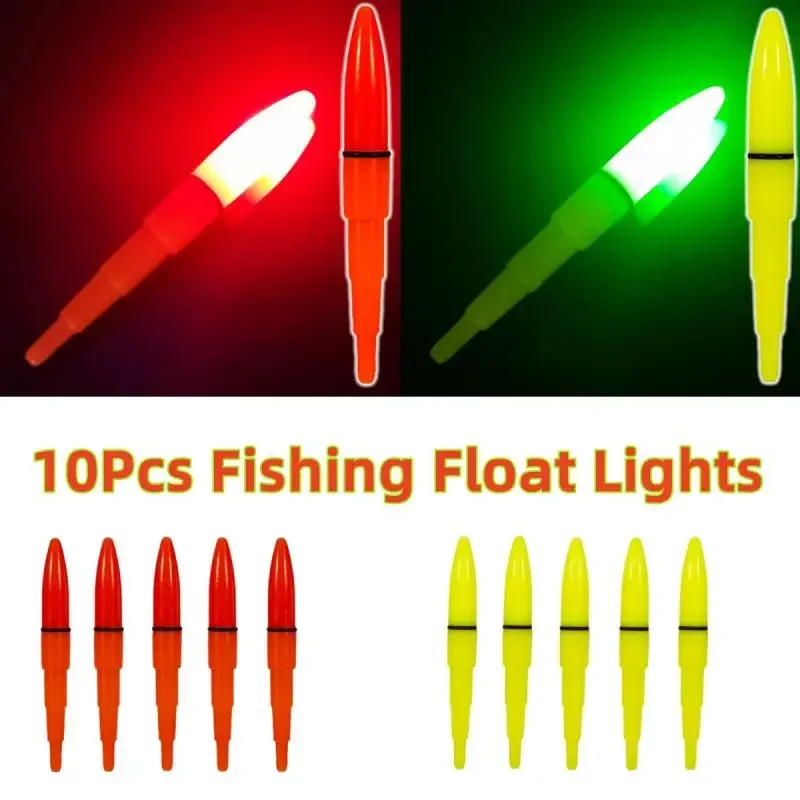 1~10PCS Fishing Float Light No Battery LED Lightstick Luminous Stick Starlight Fishing Glow Sticks Float Fishing  Accessories