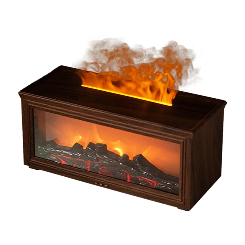 

AC93-диффузор для ароматерапии, имитация камина с динамическим эффектом пламени, красочный диффузор для ароматерапии для дома и офиса B