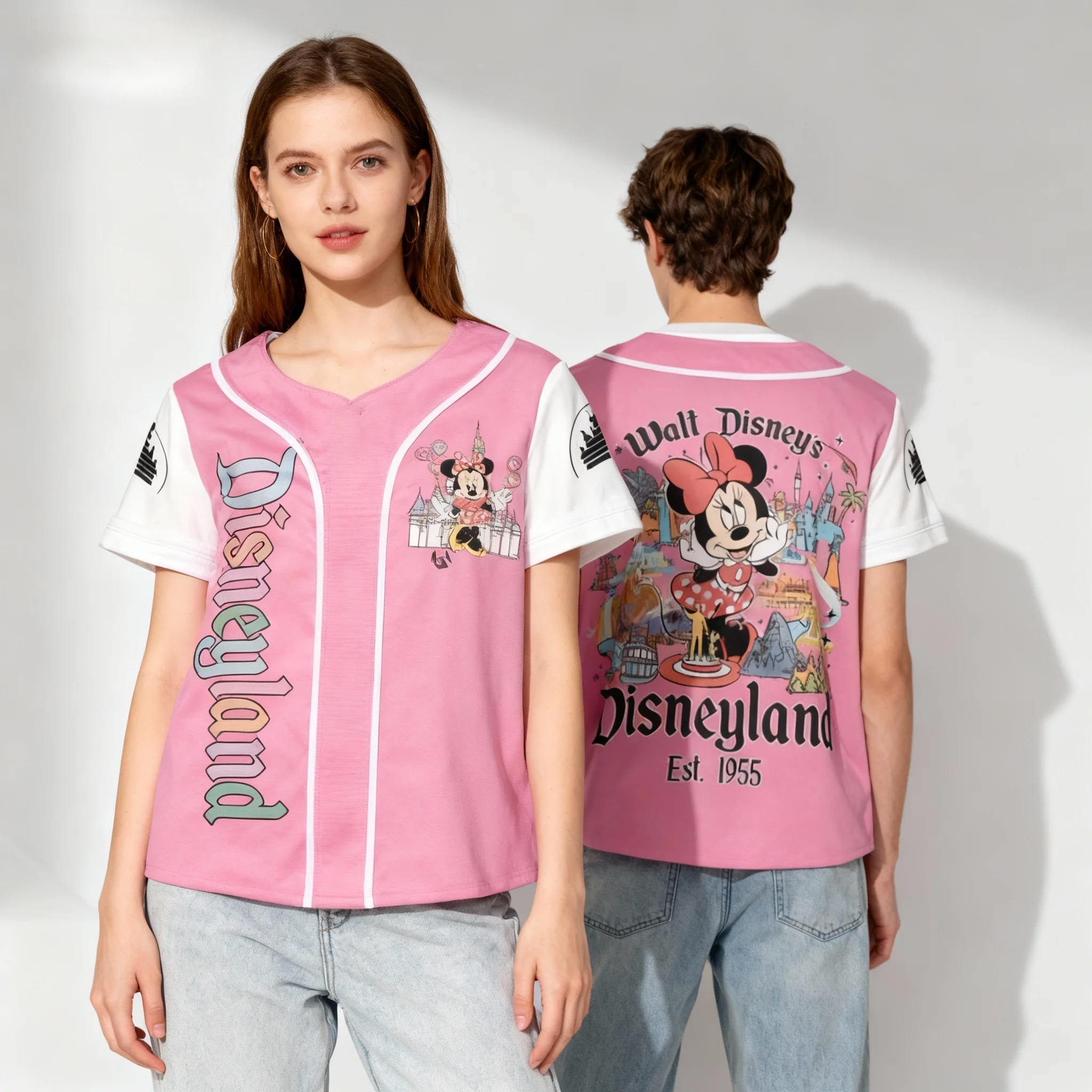 Disney Goofy Donald Duck Series Thema Shirt Zoet en Cool Street Zomer T-shirt Oversized Dames Volwassen Hot Sale