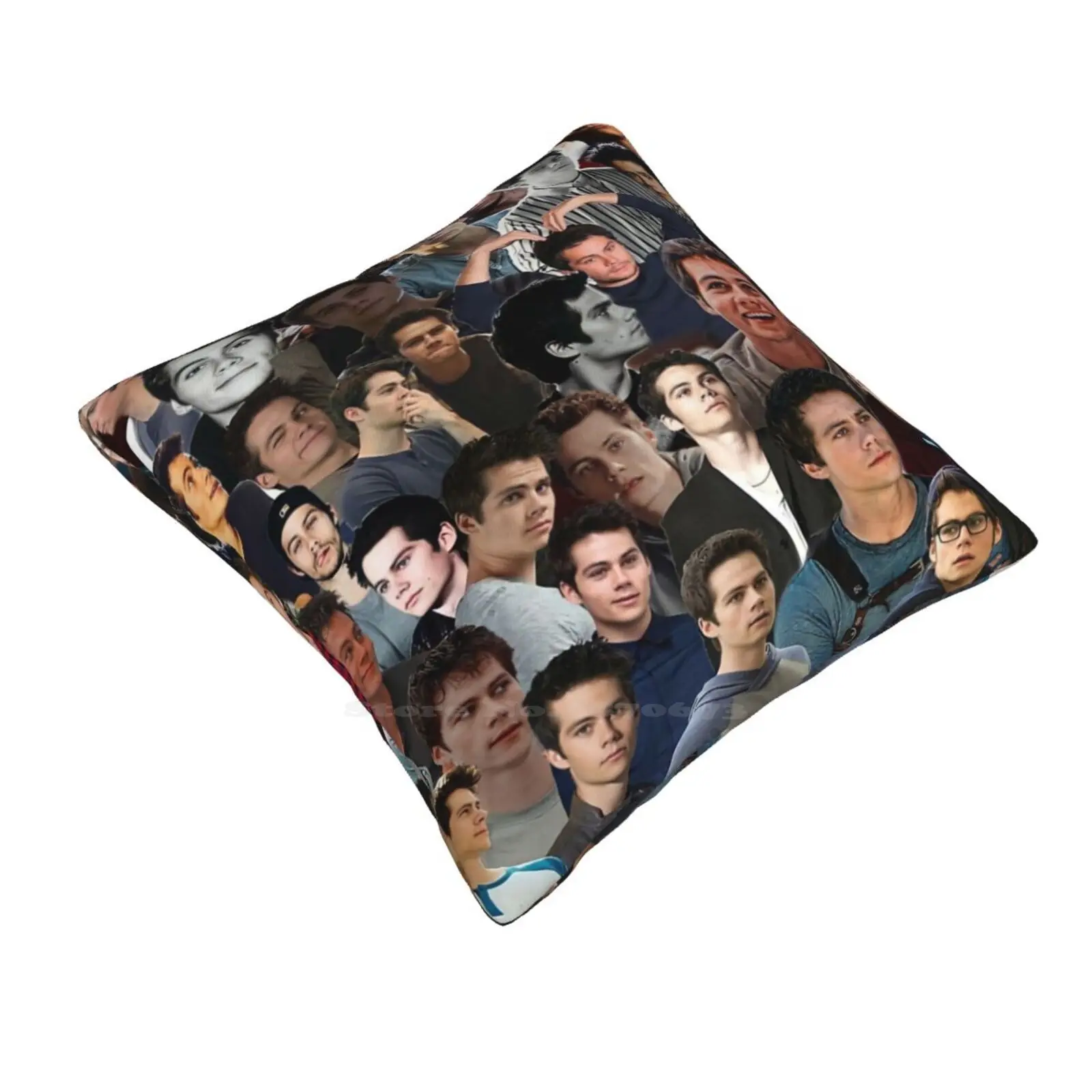 Dylan O\'brien Collage Home Sofa Car Cushion Cover Pillowcase Maze Runner Newt Dylan Obrien Teen Wolf Stiles Stilinski Thomas