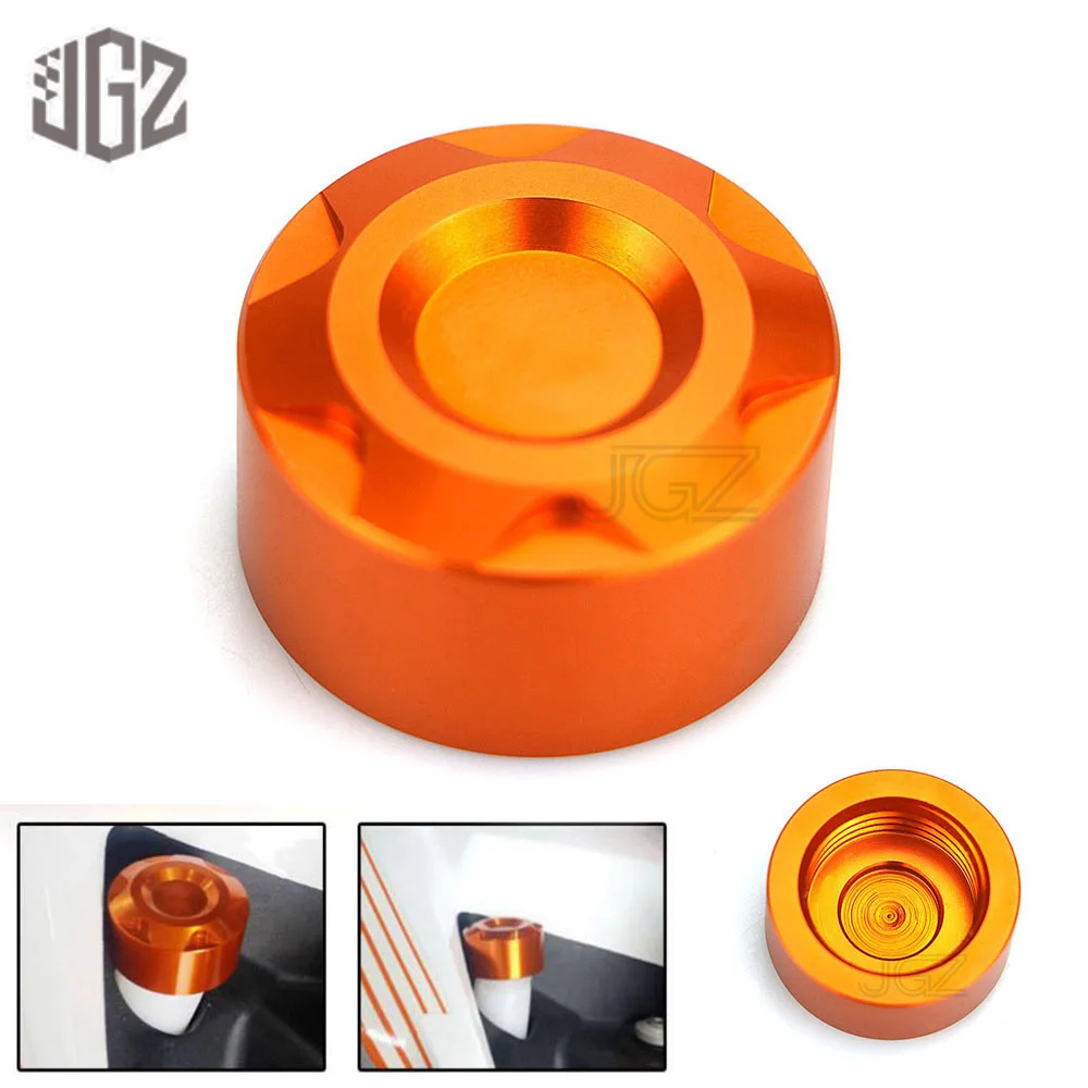 Orange Motorcycle CNC Aluminum Water Pipe Cap Cover for KTM Duke 125 200 390 2013 2014 2015 2016 2017 2018 Modified Accessories