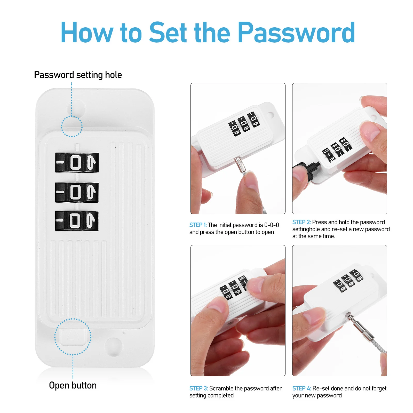 3 قطعة نافذة مع تركيب رمز خالية من الضرر للثلاجة والفريزر ودرج وخزانة الخزانة وأقفال أمان وأقفال الثلاجة