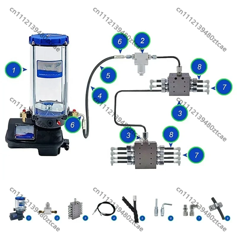 Automatic Electric Grease Pump Central Lubrication System Pump for Industrial Machine