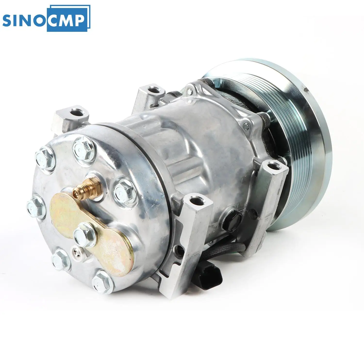 AC Compressor 218-0324 2180324 For CAT Wheel Loader 980H E345B E365B Excavator