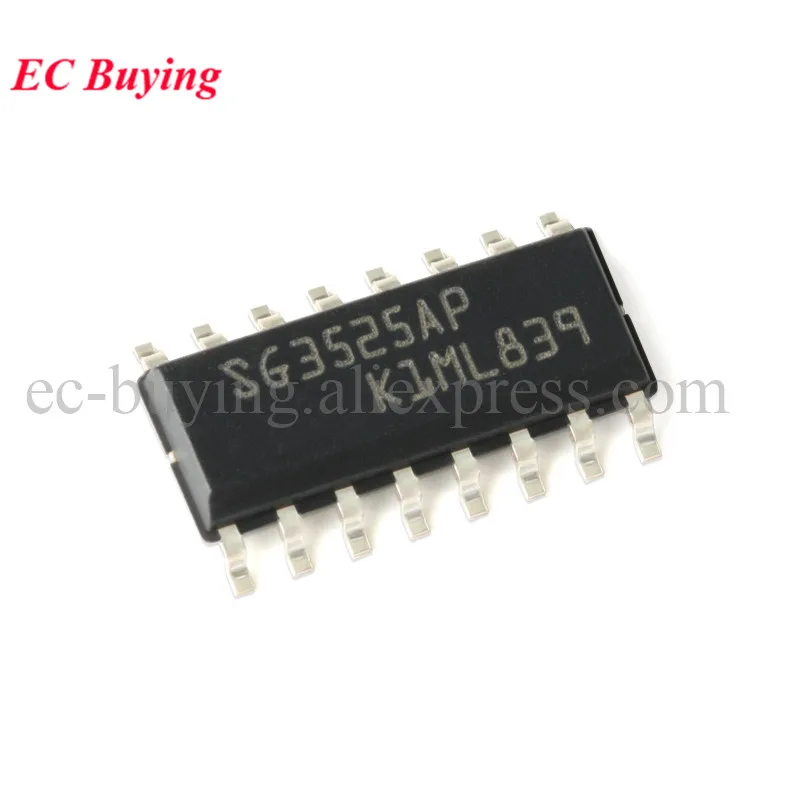 10pcs/1pc SG3525A SG3525 SG3525AP SG3525AP013TR SOIC-16 Voltage Mode PWM Controller Switch IC Chip New Original