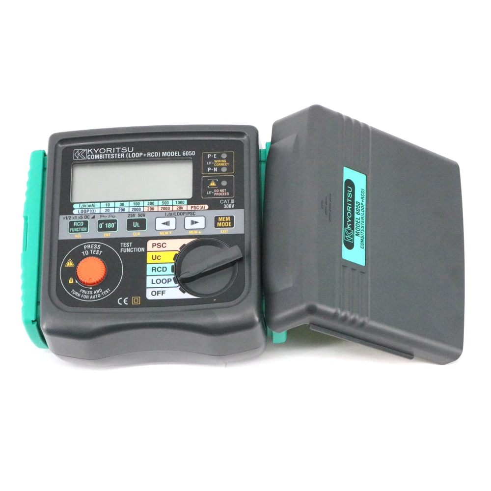 Kyoritsu 6050 Combitester (Loop + RCD) 2 in 1 Loop Tester Digital RCD Tester KEW6050