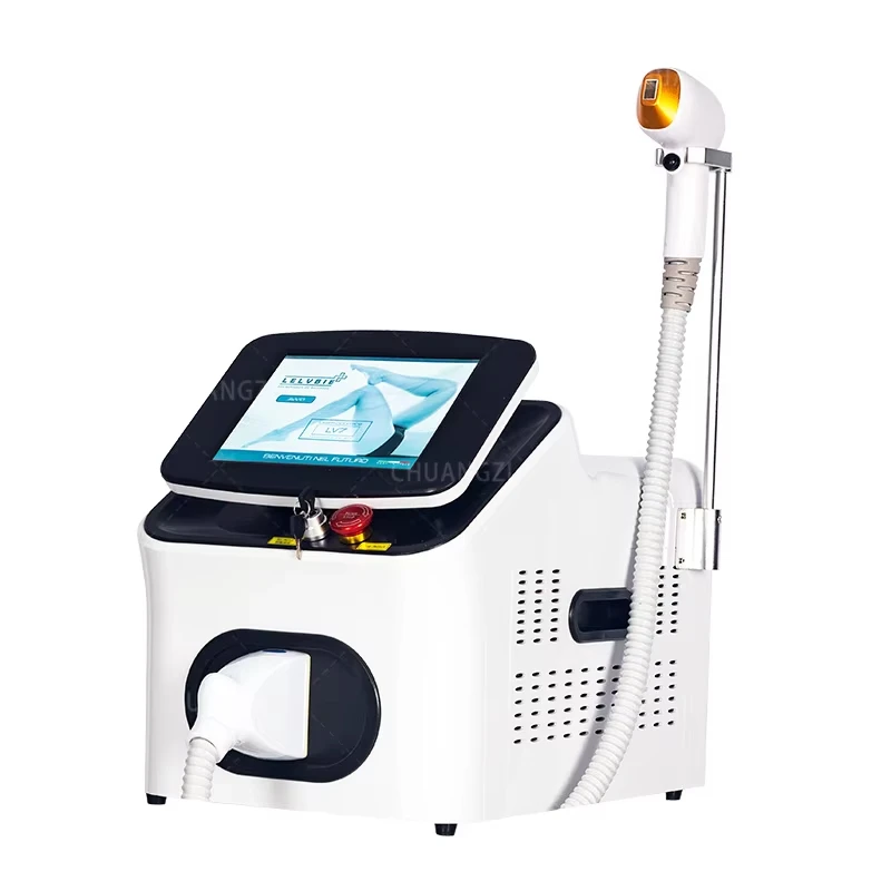 Small-sized Laser Permanent Hair Remover 755nm 808nm 1064nm Diode Laser Hair Removal Machine Epilation Definitive 1