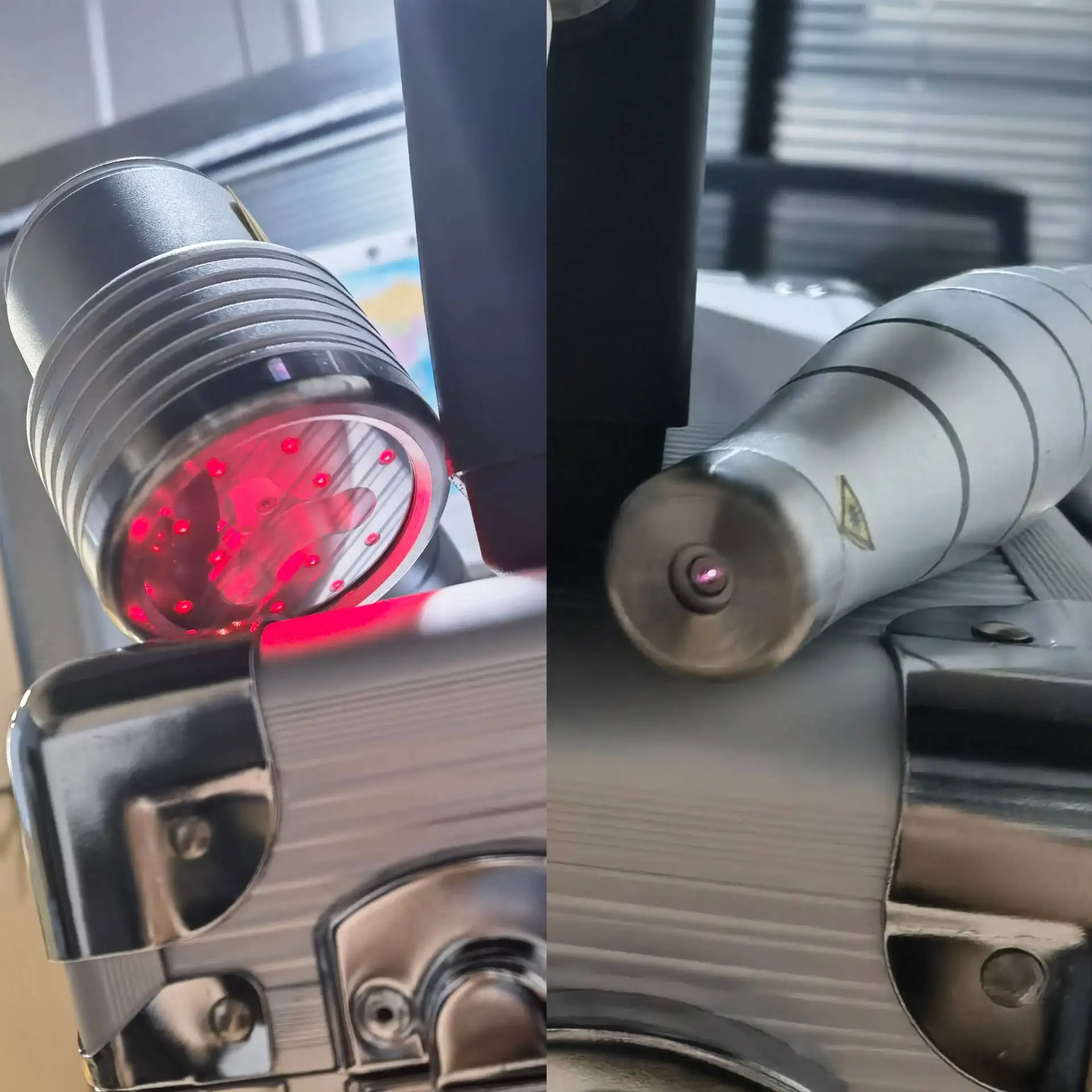 

Handheld Pet Cold Laser HLKGO 650nm 808nm for On-The-Go Pain Management