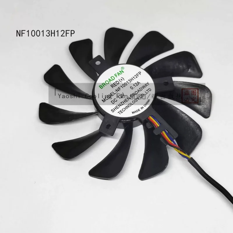 NF10013H12FP DC 12V 0.12A 95x95mm hole 40mm 4-Wire Server Cooling Fan