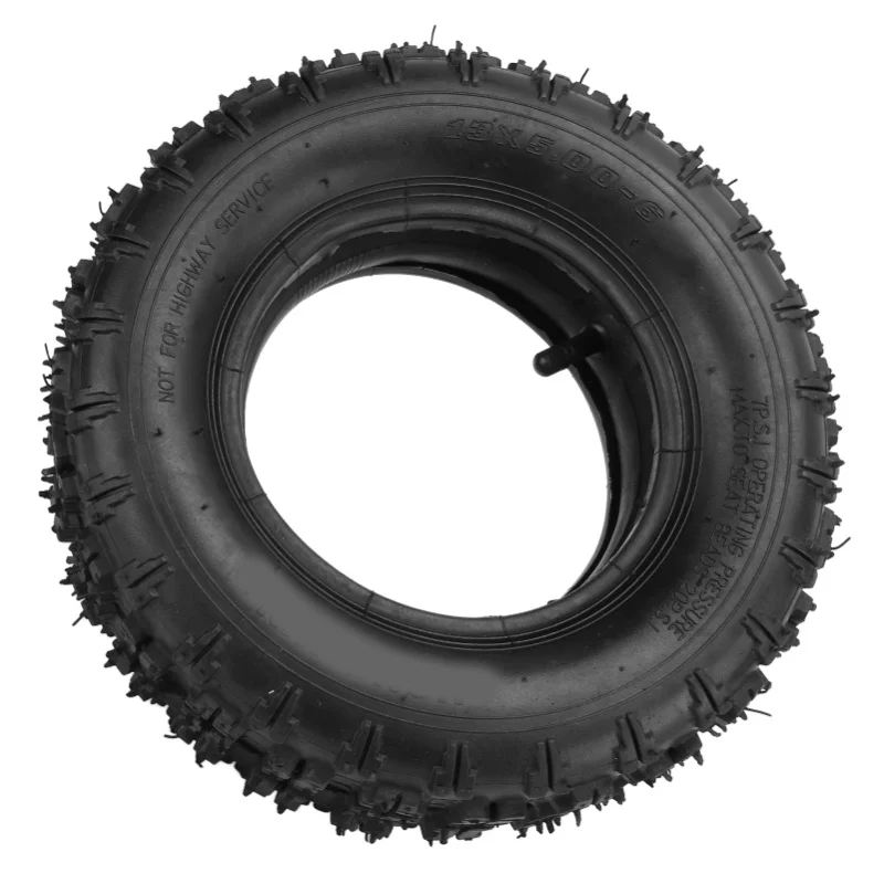 13x5.00-6 الإطارات الداخلية والخارجية مع ساق صمام مستقيم سماكة جزازة العشب إطارات محراث الثلج #1