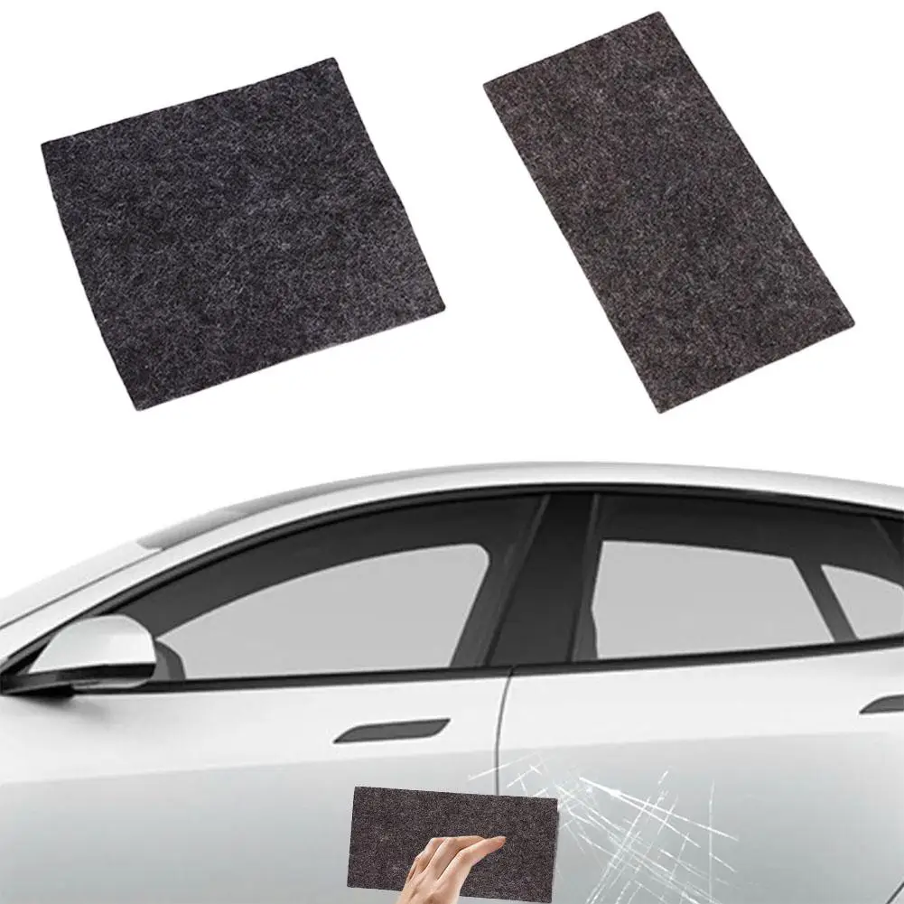 5/10/20pcs Nano-spark Car Scratch Repair Agent Automotive Rust Removal Cloth Automotive Cleaning Product For Car Scratches