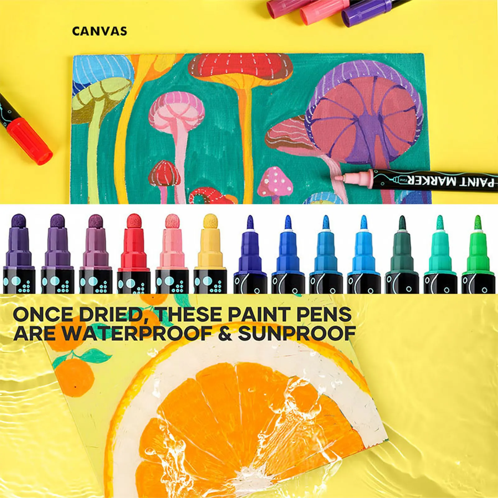 듀얼 팁 그래픽 마커 세트, 학생용 스무딩 잉크 페인팅 도구