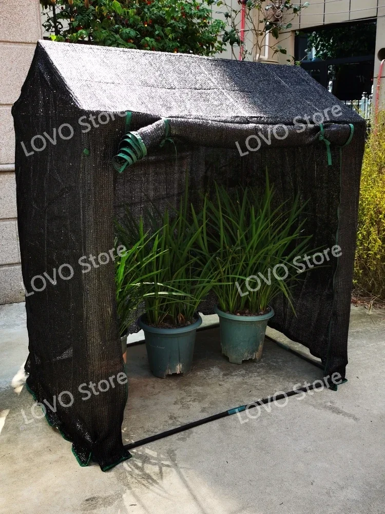 Plant greenhouse  wind-proof and rain-proof outdoor animal insulation cover home winter courtyard sun room  image 4