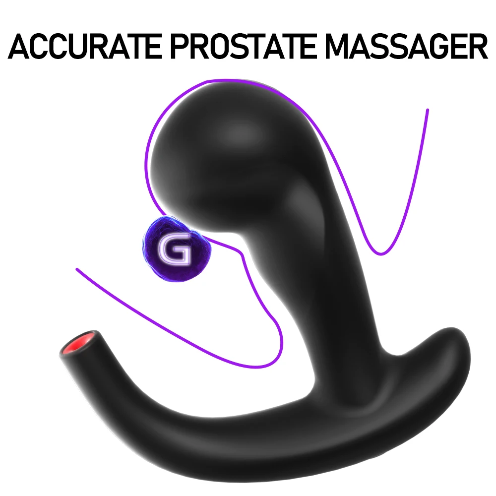 Inflatable Anal Plug Dilator Expandable Dildo Pump Silicone Anus Butt Anal Dilation Prostate Massager Anal Sex Toy for Men Adult