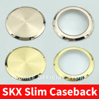 Rose Gold SKX007 SKX Slim Caseback - 316L Stainless Steel with Sapphire, Polished & Brushed Finish