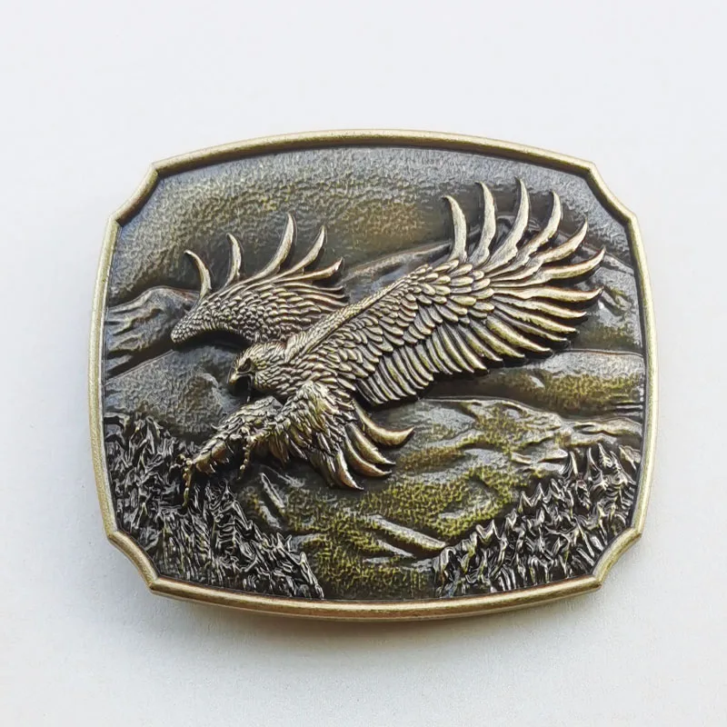 Western Style Belt Buckle 1.5 Inch Cowboy Cowgirl Buckles for Men & Women Replaceable Buckle