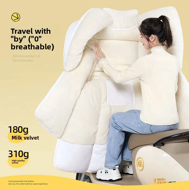 لحاف الزجاج الأمامي للسيارة الكهربائية، بطارية دراجة نارية شتوية مخملية