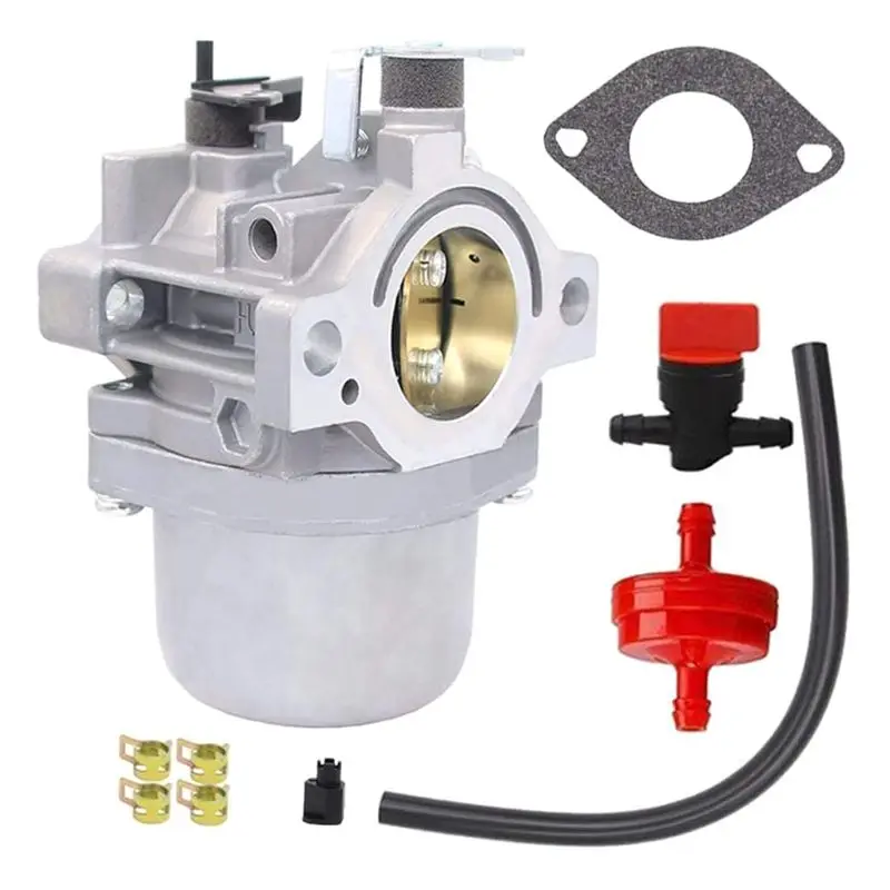 799728 Carburetor Kit with Filter Gasket Fits for Briggs & Stratton LMT-165 LMT-166 LMT-162 12.5HP Engines Replace