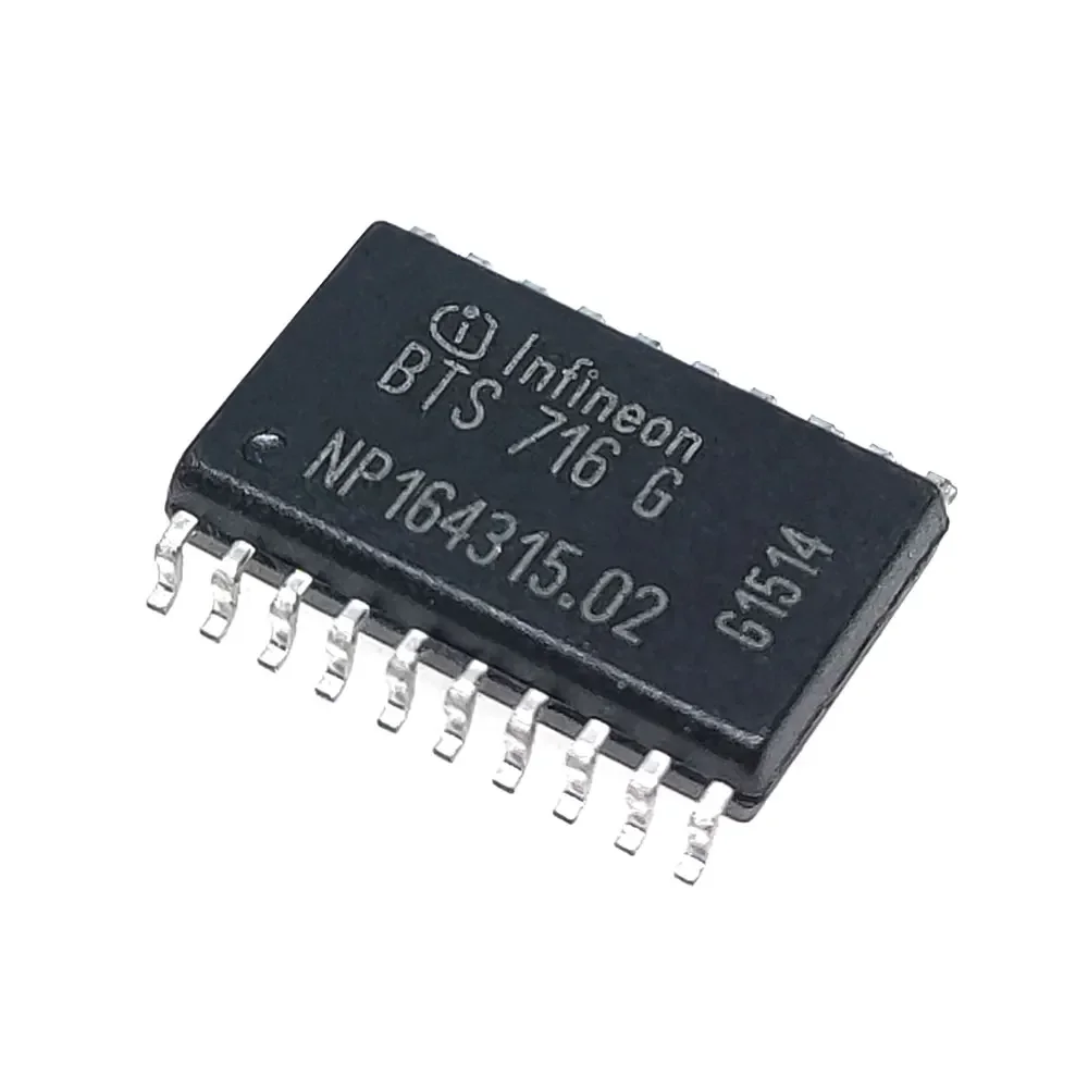 

10PCS/lot BTS716G BTS716 BTS 716 G SOP20 Car Computer Panel Chip Motor Driver Chips