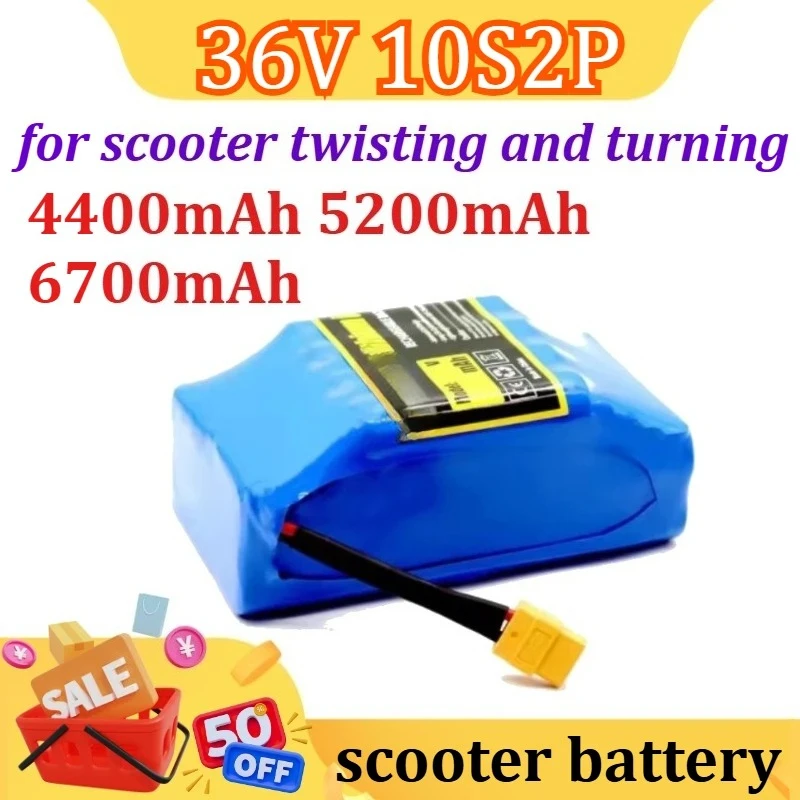 

High-quality Battery 36V 10s2p Rechargeable Lithium-ion Battery for Electric Self-balancing Scooter,HoverBoard and Unicycle