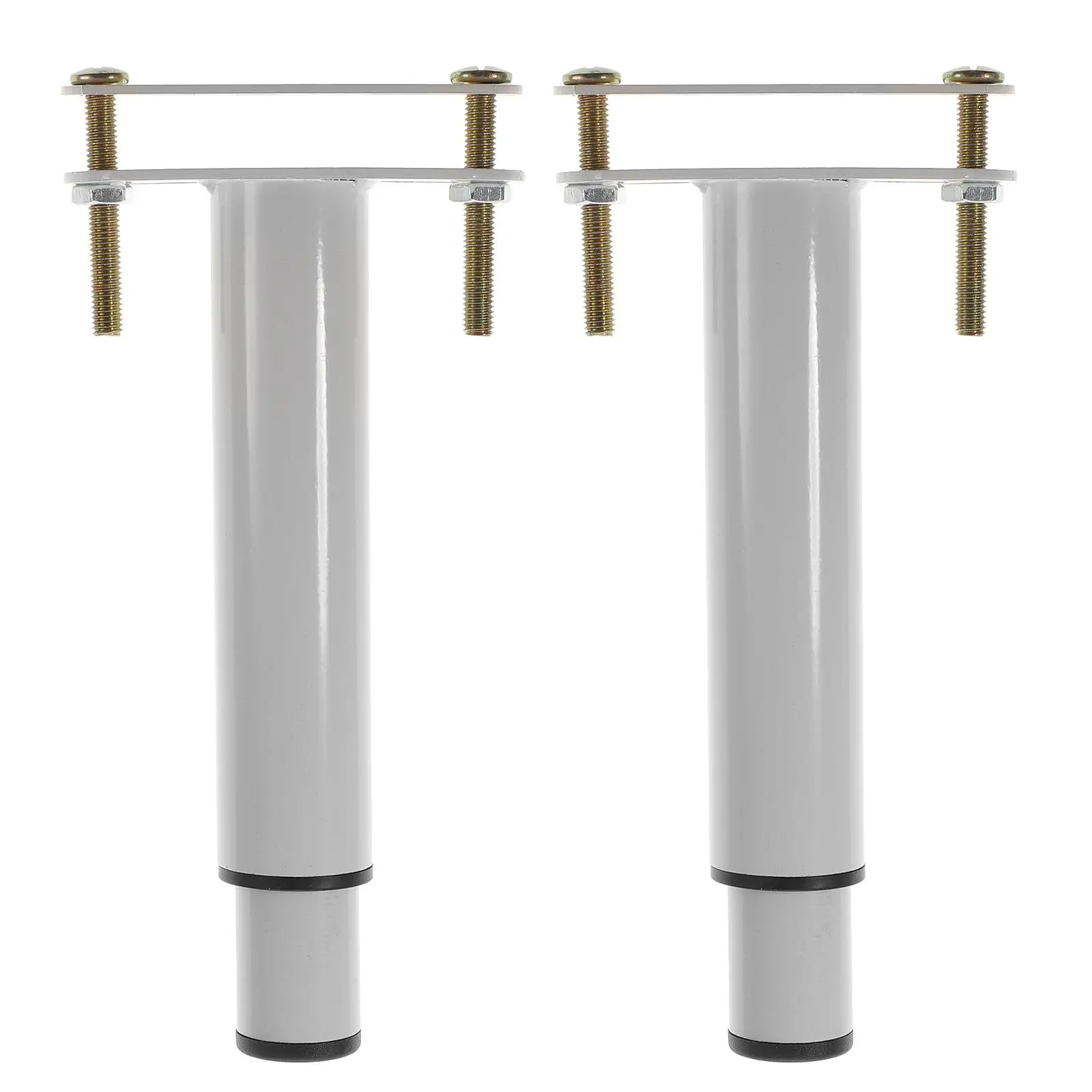 

2 Pcs Iron Bed Leg Support Bed Frame Support Leg Bed Support Legs Adjustable Furniture Legs Bed Frame Center Support Legs For
