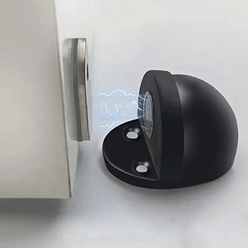 Magnet Türstopper Edelstahl Türstopper Türen Halter Heimwerker Versteckte Türstopper Möbelbeschläge – Detail 1