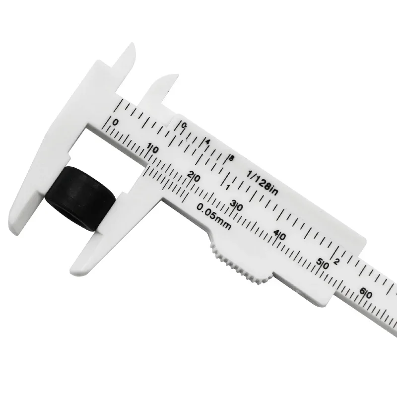 Students Caliper,New Mini Plastic Vernier Caliper, 0-80mm Jewelry Measuring Tool, Small Gifts,pie de metro,calibrador