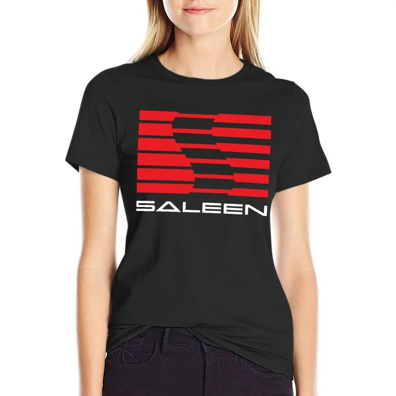 Saleen T-Shirt lady clothes Short sleeve tee korean fashion Women's summer blouses 2024