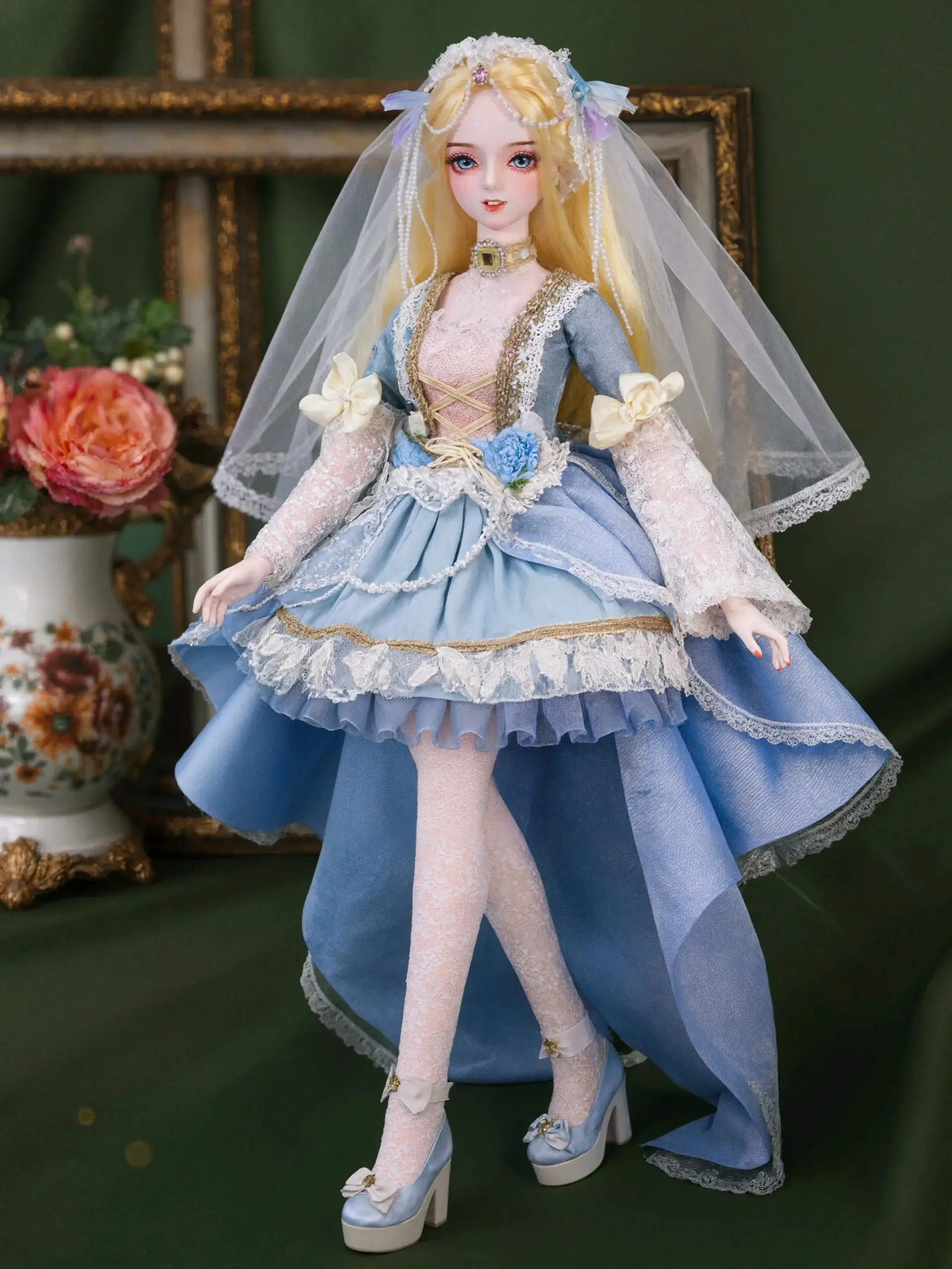 Dream Princess 1/3 Scale doll, 62 cm Ball-Jointed doll Complete Set, with Random Clothing, Shoes and Headwear Accessories, Girl