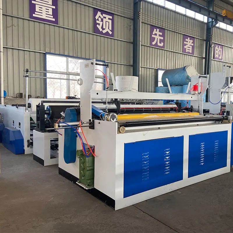 Semi Automatic Toilet Paper Making Machine South Africa With Single Roll Toilet Paper Packing Machine