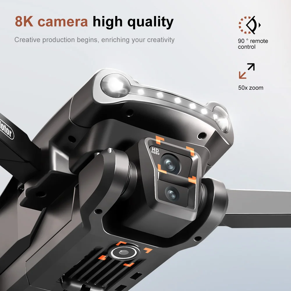 Xiaomi V198Max GPS Drone 4K Professional 8K HD Two Camera Dron Brushless Motor 5G WIFI FPV RC Quadcopter Helicopter wish Screen