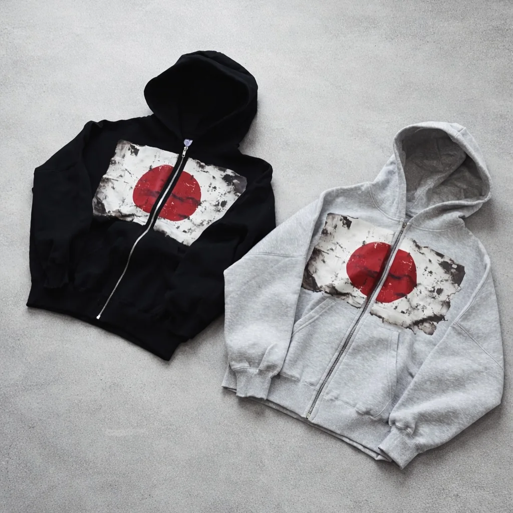 Y2k Casual Japan Print Hoodies Women Grunge Streetwear Sweatshirt Tops Hip Hop Goth Harajuku Oversized Hoodie Women Clothing