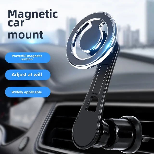 Magnetyczny uchwyt samochodowy na telefon Uniwersalny uchwyt do iPhone'a 15/14/13 Samsung Wspornik kompatybilny z GPS i MacSafe