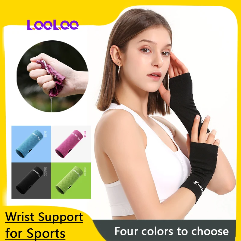 

1Pair Wrist Support/Brace for Men and Women,Wristband with Breathable Cooling for Tennis Volleyball Basketball ,Sweatband forGym