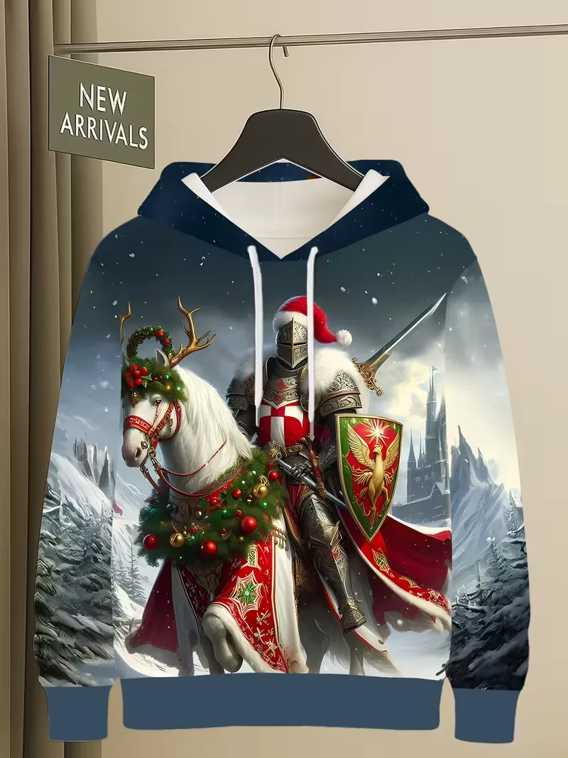 

Мужская толстовка с капюшоном с Рождеством, забавные толстовки с капюшоном для езды на мотоцикле с Санта-Клаусом, новая рождественская толстовка со снеговиком, спортивный костюм