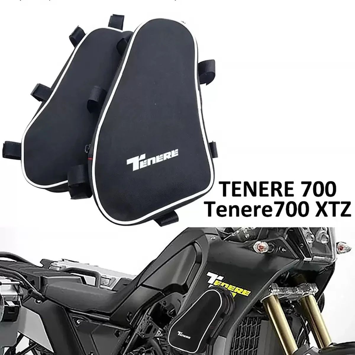

Сумка для двигателя мотоцикла для Yamaha T7 Tenere700 Tenere 700 2019 2020 2021 2022 - водонепроницаемые сумки для хранения инструментов для путешествий