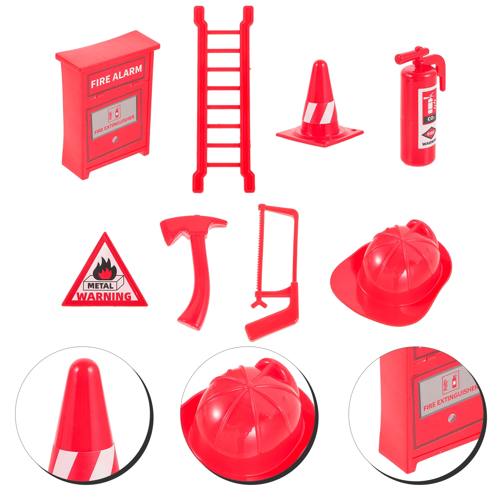 

Ladder Fire Truck Toy Fire Extinguisher Toys Outdoor Fire-fighting Toys Children Prank Toys For Party