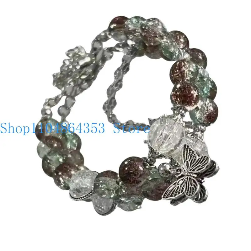 652F Multipurpose Inspirational Butterfly Bracelet for Daughters Sisters Friend Encouragement Jewelry Special Gifts