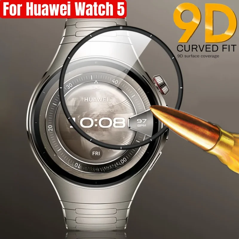 1-5Pcs Soft Screen Protector For Huawei Watch 5 42mm/46mm HD Full Coverage Flim Anti-Scratch Smartwatch Films Protective Cover