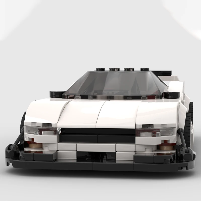 

317 шт., суперкар City Champions MOC 1996 NSX, суперкар на заказ, модель DIY, строительные блоки, игрушки на день рождения, подарок в сборе для детей
