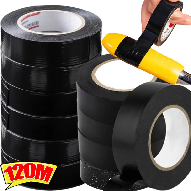 PVC-Elektroisolierband, temperaturbeständiges, wärmeisolierendes Klebeband, Gummi-Klebeband, Schutzband für elektrische Leitungen, Dichtmittel