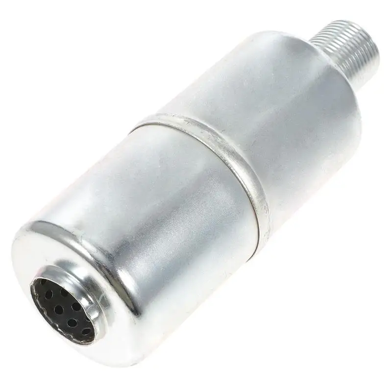 

1Pcs Muffler Exhaust for Lawn Mower 1/2 Inch Pipe Threaded Metal Small Engine Part Galvanized Steel Equipment Parts Silver
