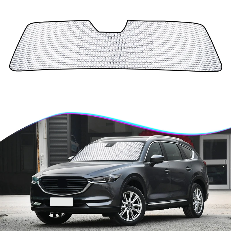 

For Mazda CX-8 2017-2022 Car Sunshades UV Protection Curtain Sun Shade Visor Front Windshield Cover Protect Privacy Accessories