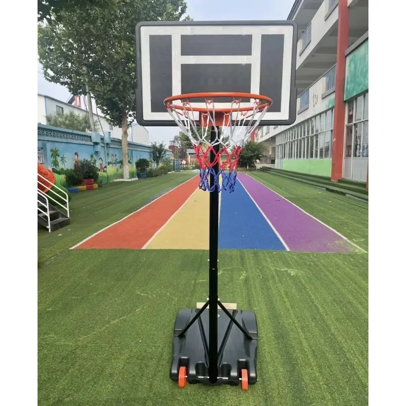 مجموعة نظام محمول للهدف الخارجي مع ارتفاع قابل للتعديل مع لوحة خلفية للمراهقين الذين يلعبون رائجة البيع #5