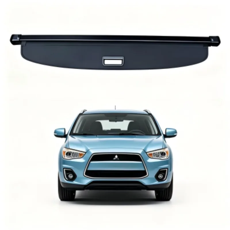 

Cargo Cover Trunk Privacy Shade Rear Security Partition Anti-Theft Shield Retractable Organizer for Mitsubishi ASX 2020