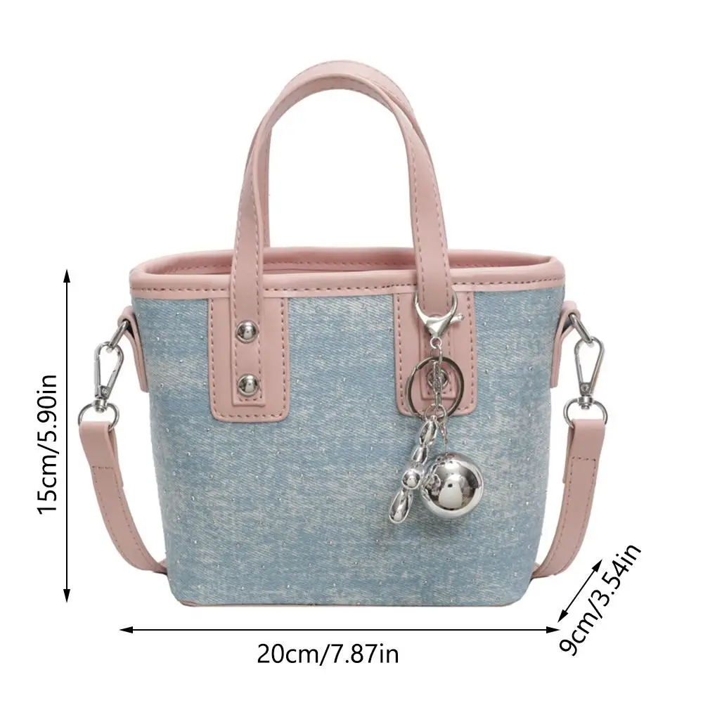 Bolsa Crossbody de couro PU para mulheres, Bolsas coreanas retrô, alça de ombro ajustável