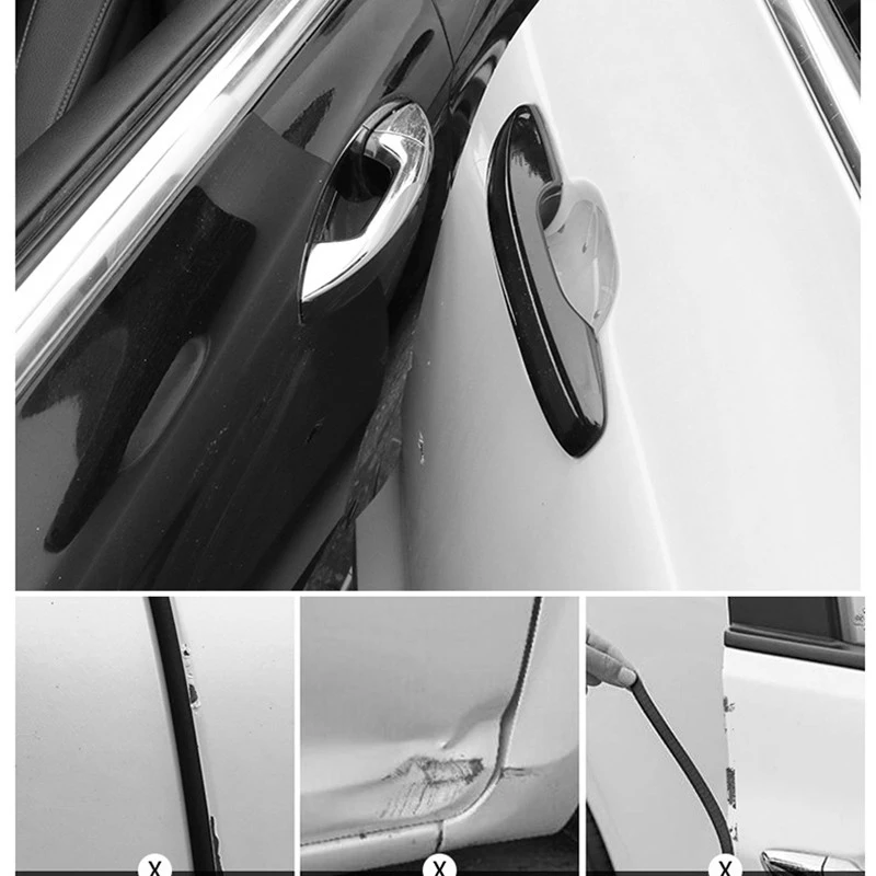 Nano Tape Car Door Protector Stickers Transparent  Anti Scratch Auto Trunk Sill Scuff Protector Film Door Edge Protective