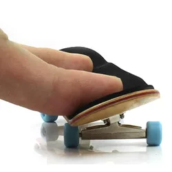 Ahşap parmak Scooter akçaağaç klavye tekerlekler ve rulmanlar Fingerboards profesyonel yenilik hediyeler yetişkinler ve çocuklar eğlenceli oyuncaklar