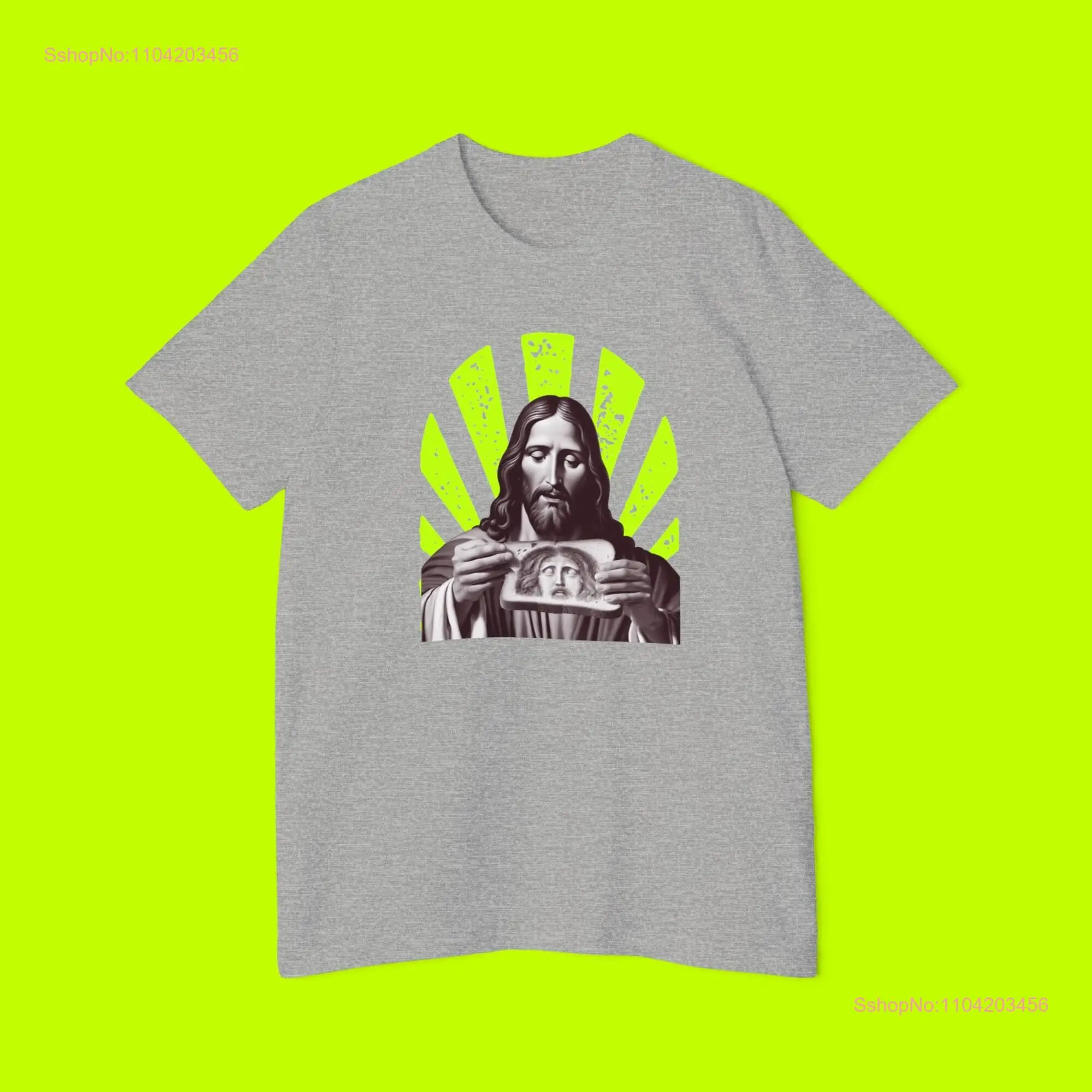 Vintage Style T Shirt Jesus Loves Toast Modern Christian Retro Faith Based Apparel Unique Religious